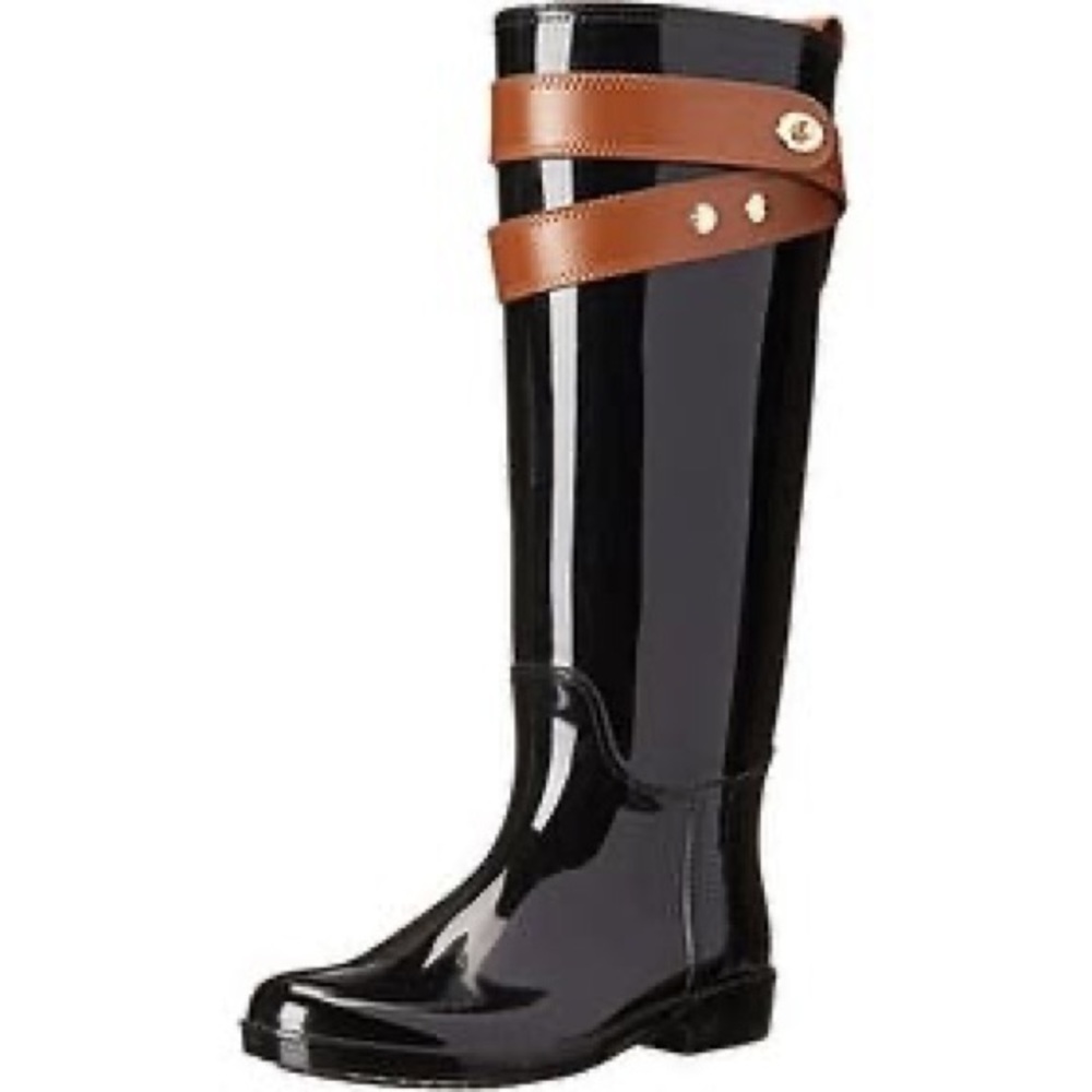 Coach Talia Riding style rain boot.